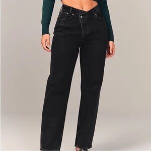 Abercrombie Straight Leg Dad Jean